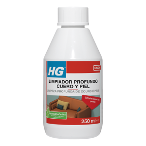 HG LIMPIADOR PROFESIONAL PARA CUERO Y PIEL 0.250L