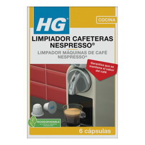 HG Limpieza en cápsulas para máquinas Nespresso® 6 un