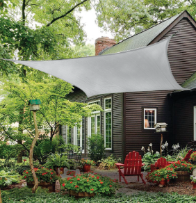 TOLDO VELA 5,5×5,5 m BLANCO