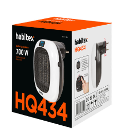 CALEFACTOR MINI 2 POSICIONES HQ434 HABITEX