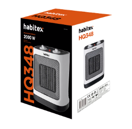 CALEFACTOR CERÁMICO HQ348 2.000 W