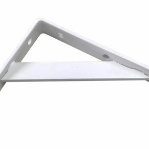 Escuadra de Acero Blanco Fortex 20 x 25 cm Alta Resistencia