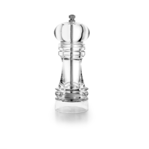 MOLINILLO PIMIENTA/SAL TRANSPARENTE 14 CM