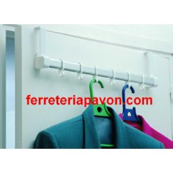 COLGADOR PARA PUERTAS BLANCO RAYEN