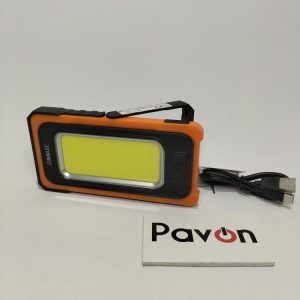 LINTERNA RECARGABLE SOLAR/USB DUOLEC R018