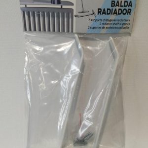 Soporte Fijo para Radiador FEPRE Blanco 2 Unidades