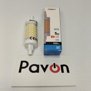 BOMBILLA LED LINEAL R7S 78 MM 5W 6400K
