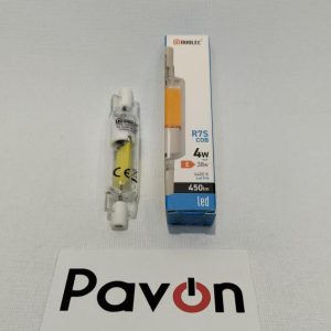 BOMBILLA LED LINEAL R7S 78 MM 4W 6400K