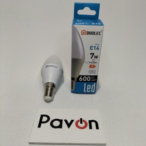 BOMBILLA LED VELA 7W 6400K