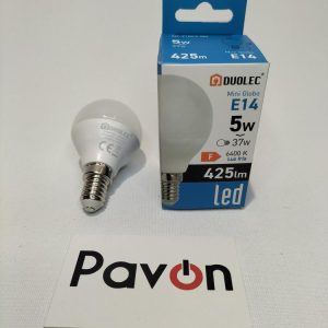 BOMBILLA LED E14 5W 6400K