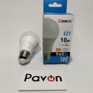 BOMBILLA LED STANDARD E27 10W 6400K