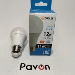 BOMBILLA LED STANDARD E27 12W 6400K