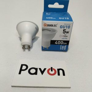 BOMBILLA LED DICROICA GU10 5W 6400K 43º