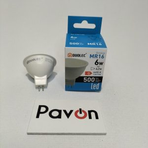 BOMBILLA LED DICROICA LED MR16 6W 6400K 110º