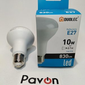 BOMBILLA REFLECTORA LED R80 10W 6400K
