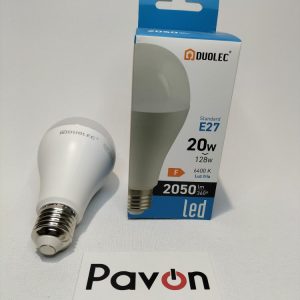 BOMBILLA LED STANDARD E27 20W 6400K