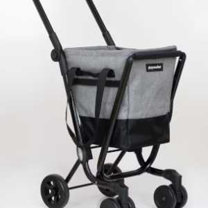 CARRO COMPRA PLEGABLE EASY GO BLACK PEPPER-TEXTURED PLAYMARKET