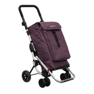CARRO COMPRA PLEGABLE GO UP MERLOT PLAYMARKET