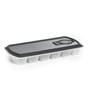 Cubitera para Hielo con Tapa y Orificio de Rellenado