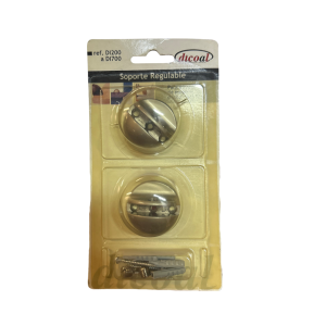 Soporte Regulable Dicoal DI503 para Estantes de Cristal y Madera