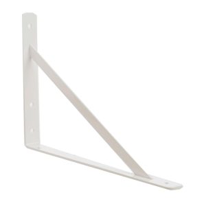 Escuadra de Acero Blanco Fortex 33 x 50 cm Alta Resistencia